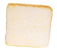 Abaodam Toast Bread PET Cushion Bed Soft PET Seat Pad for Cats and Dogs 40x40x7cm Cute Design for Sleeping and Playing