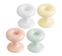 Abaodam Toilet Press Aid Toilet Button Pusher 4pcs Heart Shaped Plastic for Public Restrooms Easy Flush Hygienic