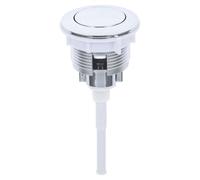 Abaodam Toilet Push Button Flush Replacement Single-Button Flush Valve with Fine Craftsmanship Durable ABS Material for Bathroom Use