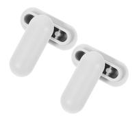 Abaodam Toilet Seat Bumpers 4Pcs Plastic Cushion Pads Toilet Lid Buffer for Bathroom Use Noise Dampening Anti-Collision Kit