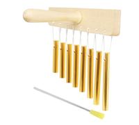 Abaodam Tone Aluminum Tube Chime for Music Education Solid Percussion Windchime Instrument with Tone Safe Frame for Classroom and Group Activities