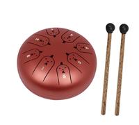 Abaodam Tongue Drum Steel Percussion Instrument for Meditation and Music Therapy Stainless Steel Construction for Beginners and Advanced Players Includes Mallets for Enhanced Sound Quality