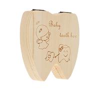 Abaodam Tooth Keepsake Box for Teeth Divided Storage Cherish Childhood Memories for Boys and Girls