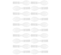 Abaodam Toothbrushes Oral and Mini Prison Brushes Bristle Soft 20pcs Short Handle Cleaning Anti-self- Small Size Manual Toothbrushes for Detention Mental Health Use