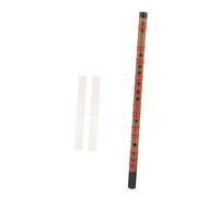 Abaodam Traditional Chinese Bamboo Flute D Key with Flute Film Easy Tune Long for Beginners and Students Handmade Musical Instrument for Learning and Playing Various Styles