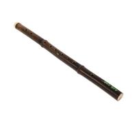 Abaodam Traditional Handmade Six-hole Bamboo Vertical Flute for Beginners Clear Resonant Sound Easy to Play Wooden Chinese Wind Instrument for Classical and Contemporary Music
