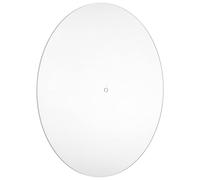 Abaodam Transparent Acrylic Turntable Mat Thick Slipmat for Vinyl Records Anti-slip Decorative Record Pad Reducing Friction and Enhancing Sound Fidelity