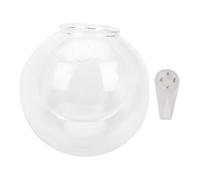 Abaodam Transparent Glass Hanging Flower Vase Wall Mounted Hydroponic Plant Holder Succulent Pot for Home Decor Small Compact Easy-clean Decorative Micro Landscape Display