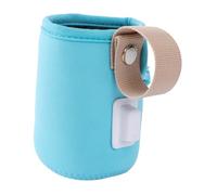 Abaodam Travel Milk Warmer Portable USB Heated Cover for Milk and Juice for Outdoor Use Mobile Power and Car Charging