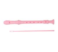 Abaodam Treble Recorder Instrument Lightweight Abs Material 8-hole Pink Flute with Cleaning Rod and Storage Bag, Easy to Use Musical Instrument for Christmas for Beginners and Teens
