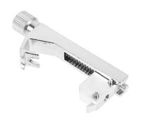 Abaodam Tremolo Bridge Adjuster Stainless Steel Octave Bridge Tool for Electric Guitar Reduces Finger Fatigue Time Saving Live Show Use Silver Tone