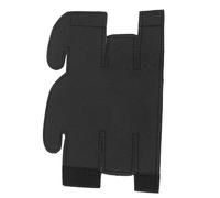Abaodam Trumpet Piston Protector Pu Leather Valve Pads for Trumpet Valve, Easy Installation and Sweat Resistant, Suitable for Practice and Occasions, Black Colour