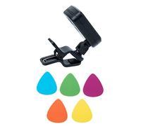 Abaodam Tuner Pick for Guitar Violin Ukulele Practical Tuner and Plectrum for Folk Guitar Tuning and Instrument Practice