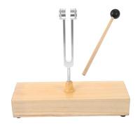 Abaodam Tuning Fork Healing Set with Resonance Box for Meditation Therapy Sensory Stimulation and Sound Relaxation Wooden Voice Amplifier Instrument