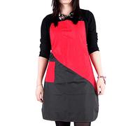 Abaodam Two Color Hairdressing Apron for Hair Cutting Lightweight Polyester Barbers Aprons Easy to Clean Professional Hair Salon and Home Use