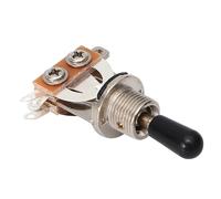 Abaodam -type Guitar 3-level Sound Pick-up Switch Black Knob 3-gear Button for Enhanced Sound Control for Electric and Acoustic Guitars