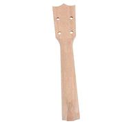 Abaodam Ukulele Finger Plate Wooden Neck Beige Classical Style Stimulate Handmade Interest Improve Skills DIY Use at Home for Parents and Children