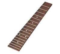Abaodam Ukulele Fretboard Replacement Rosewood Fingerboard Solid Finger Plate Lightweight for Beginners and Professional Players