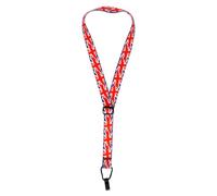 Abaodam Ukulele Strap Flag Strap Polyester Carbon Small Width Design Increase Bearing Area Practical for Friends Who Are Learning