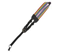 Abaodam Ukulele Strap Rainbow Guitar Strap Adjustable for Adults for Case Piano Keyboard Use