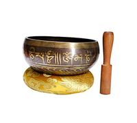 Abaodam Und Therapy Bowl Meditation Yoga Bowl Art Engraved Design Harmonic Sound for Mindfulness 11.5cm