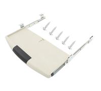 Abaodam Under Desk Keyboard Tray Hidden Under Table Drawer Design Keyboard Storage Box for Office Workers Office Organizer