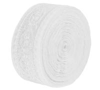 Abaodam Unilateral Hollow Out Lace Trim Lace Ribbon Decorative Trim DIY Garment Edging Nylon Yarn Delicate Pattern Design Practical Suitable for Jewelry Making Clothing Valentine's Day