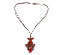 Abaodam Unique Dolphin Shaped Ceramic Ocarina Instrument with Wonderful Sound Making, Practical to Use, Portable for Beginners, Creative Four-hole Design for Music Lovers