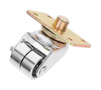 Abaodam Upright Piano Metal Caster Roller with Screws Silver Replacement Part High Hardness Stable Smooth Movement Piano Accessory