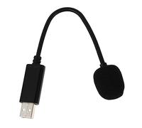 Abaodam USB Meeting Microphone for Conferences and Live Broadcasting Flexible Gooseneck Condenser Microphone with Plug-And-Play Functionality for Desktop Computer and Sound Card Use