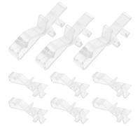 Abaodam Valance Clamps Vertical Blind Clips 20Pcs Plastic Lightweight Easy to Clean Suitable for Home and Shop