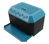 Abaodam Ventilated Plastic Reptile Feeding Container with Cover for Small Lizards, Geckos Spiders - Breathable Pet Keeping Terrarium Box Suitable for Insect Pets and Spider Breeding