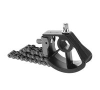 Abaodam Versatile Single Bass Drum Pedal Double Chain Drive with Beater for Drum Set Black Replacement Part Suitable for Jazz Rock Pop Music