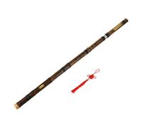 Abaodam Vertical Bamboo Flute Traditional Chinese Musical Instrument Engraved Characters