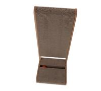 Abaodam Vertical Cat Scratcher with Interactive Ball Corrugated Cardboard Climbing Pad for Indoor Cats Space-saving Furniture Protector Cozy Napping Spot for Kittens