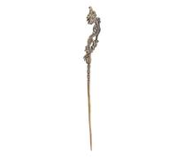 Abaodam Vintage Copper Hairpin Beautiful Antique Style Hair Accessory with Dragon Pattern, Elegant Hair Chopstick Portable and Delicate Design for Women for Daily Use