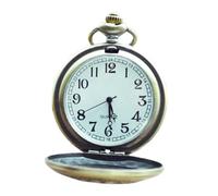 Abaodam Vintage Decorative Pocket Watch with Quartz Movement Hollow Floral Deer Design Lightweight Case for Adults Accurate Timekeeping Compact and Stylish Accessory for Daily Wear