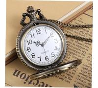 Abaodam Vintage Hollow Steam Locomotive Pocket Watch with Quartz Movement Waist-Hanging Design Retro Style Men and Women Clothing Accessory for Classic Timekeeping and Decoration