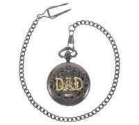 Abaodam Vintage Mechanical Watches for Men Retro Analog Manual Wind Pocket Watch Chain Fathers Day Present for Formal Events Occasions