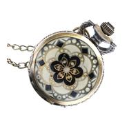 Abaodam Vintage Quartz Pocket Watch with Chain Classic Retro Necklace Watch for Men Women Dial Timepiece Gift for Holiday Season