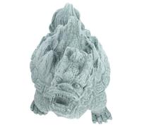 Abaodam Vintage Sandstone Dragon Turtle Figurine Delicate Ancient Chinese Auspicious Animal Statue product accessories Sturdy and Easy to Clean Home Decor for Homes and Offices