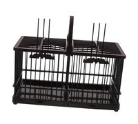 Abaodam Vintage Small Pets Habitat Enclosure Lightweight Carrying Cage for Hamsters Reptiles Outdoor Exploration Effortless Cleaning Convenient Maintenance for Healthy Pet Environment