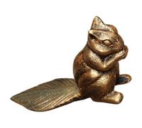 Abaodam Vintage Style Cast Iron Squirrel Shaped Decorative Door Stop with Anti-Collision and Anti-Slip Design, Sturdy Door Wedge for Home and Office Wall Protection