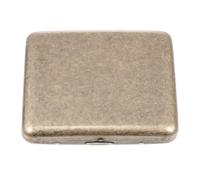 Abaodam Vintage to Cigarette Clip Spring Case Metal Double-Sided Portable Stainless Steel Cigarette Box Use Convenient Carry Outdoor