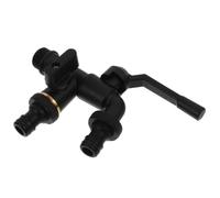 Abaodam Vintage Water Tap Single Cold Copper Black Antique Brass Style for Bathroom and Home Laundry Faucet Mop Sink