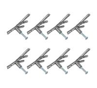 Abaodam Vintage Zinc Alloy Cabinet Drawer Handles Set 8Pcs, Rustic Tree Branch Single-Hole Pull Handles in Antique Silver for Kitchen Cupboards and Home