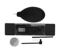 Abaodam Vinyl Record Cleaning Kit with Anti-static Carbon Fiber Brush and Cleaning Mud for Home Use Protects Sound Quality and Lifts Debris from Record Albums