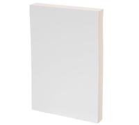 Abaodam Vinyl Sticker Paper Printable 100 Sheets A5 Matte White Waterproof Adhesive Paper Compatible with Inkjet and Laser Printers for Multi-Function Labeling and Name Tags