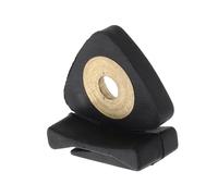Abaodam Viola and Violin Practice Mute Black Plastic Noise Reduction Silence Tool for Orchestra Use and Hearing Protection