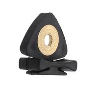 Abaodam Viola Practice Silence Mute Soft Plastic Muffler Tool Black for Orchestra Use Hearing Protection Noise Reduction